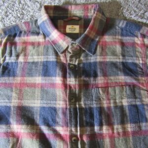 Marine Layer Shirt Mens Marge Balboa Designer Flannel Skater Outdoors Casual